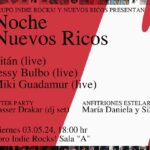 Noche de Nuevos Ricos en el Indie Rocks!