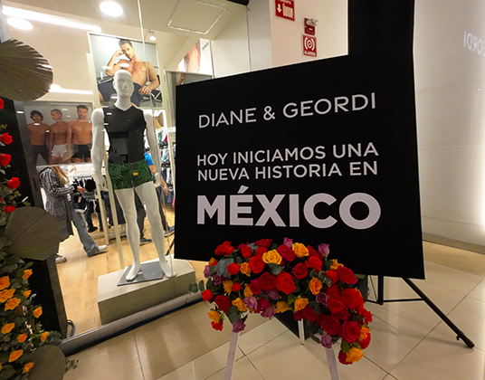 La marca de underware Diane & Geordi, llega a México.