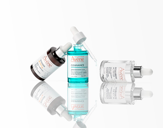 Avéne presenta 3 nuevos serums