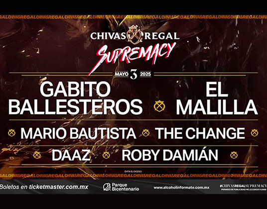 Regresa Chivas Regal Supremacy el 3 de mayo