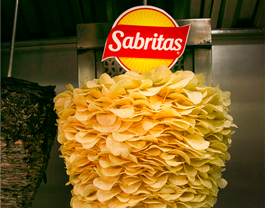 Sabritas x Atarantados, la combinación perfecta.